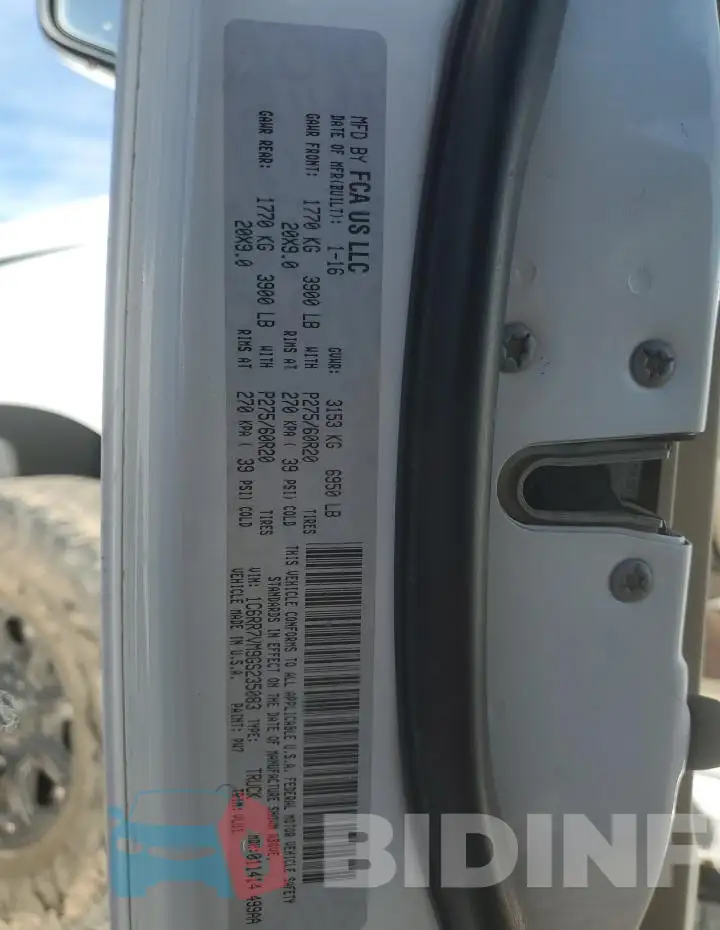 1C6RR7VM9GS235083 Photo# 13