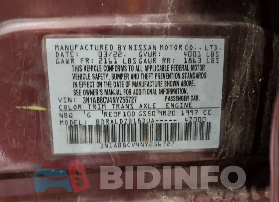 3N1AB8CV4NY256727 Photo# 13