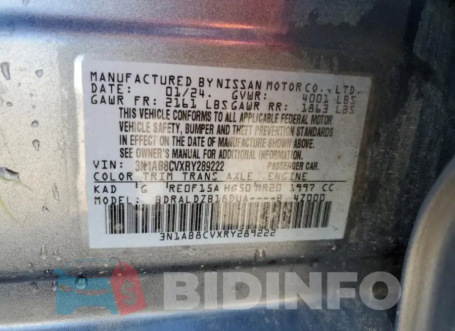 3N1AB8CVXRY289222 Photo# 12