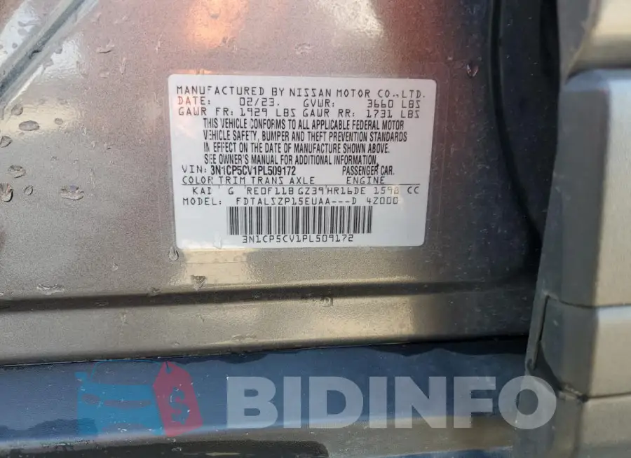 3N1CP5CV1PL509172 Photo# 13