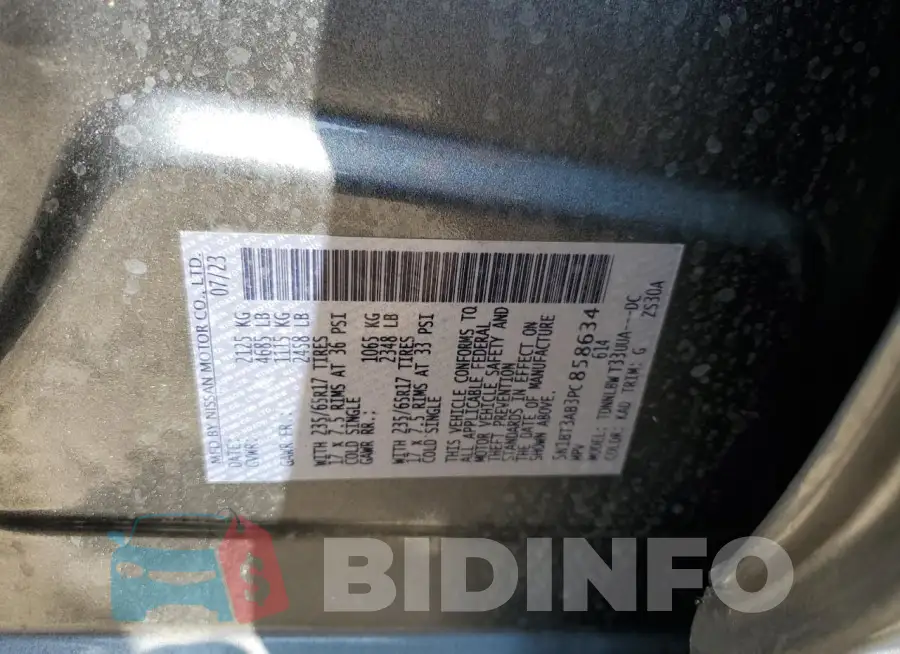 5N1BT3AB3PC858634 Photo# 13