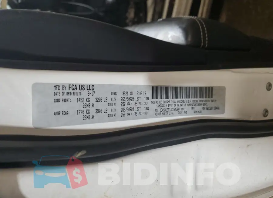 1C4SDJET1JC154500 Photo# 14