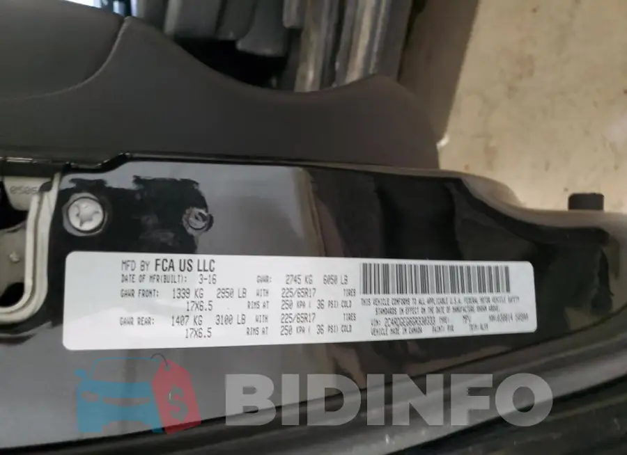 2C4RDGEG6GR330333 Photo# 13