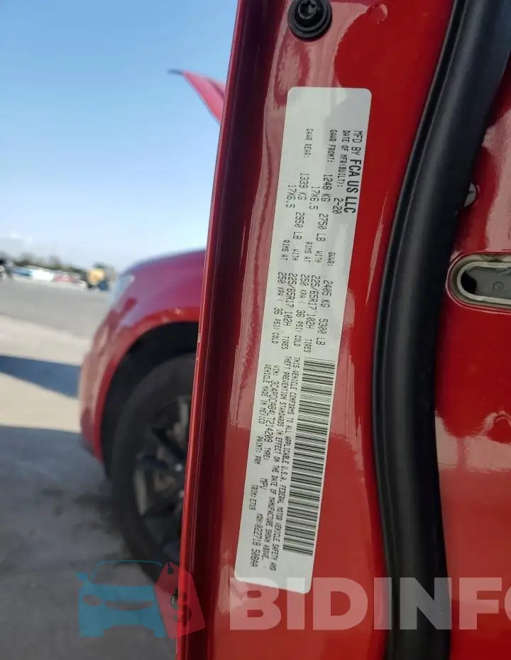 3C4PDCAB4LT214209 Photo# 13