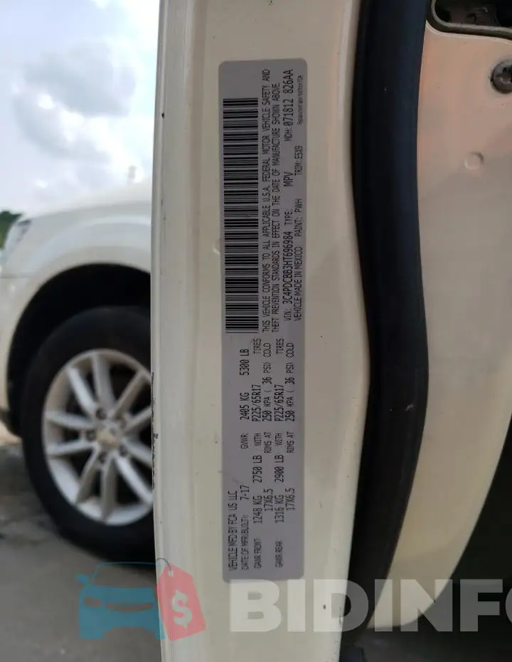 3C4PDCBB3HT696984 Photo# 12
