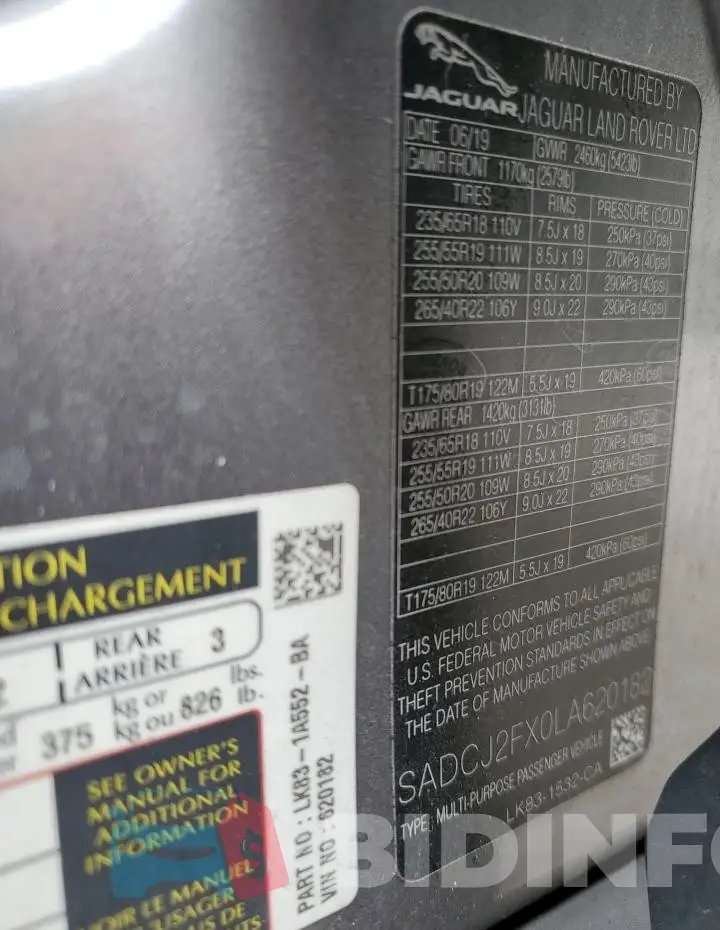 SADCJ2FX0LA620182 Photo# 13