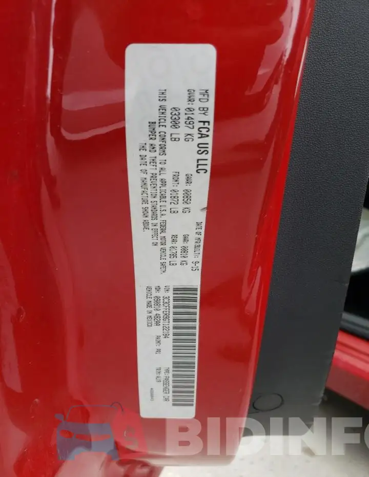 3C3CFFER9GT122184 Photo# 12
