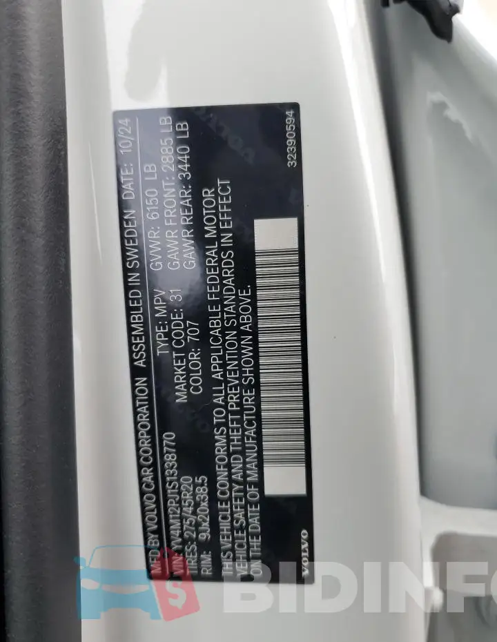 YV4M12PJ1S1338770 Photo# 13