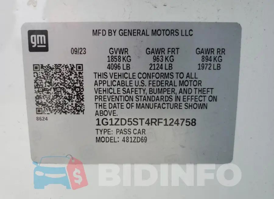 1G1ZD5ST4RF124758 Photo# 13