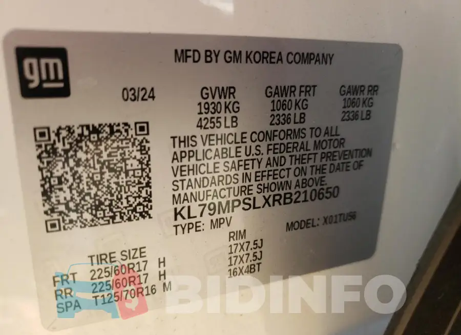 KL79MPSLXRB210650 Photo# 13