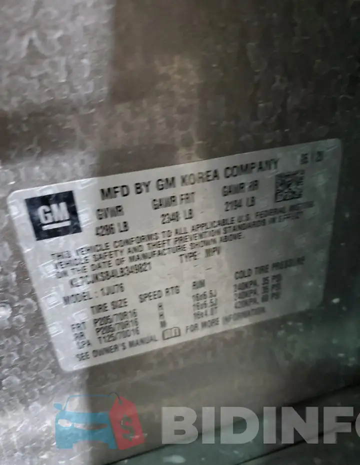 KL7CJKSB4LB349821 Photo# 13