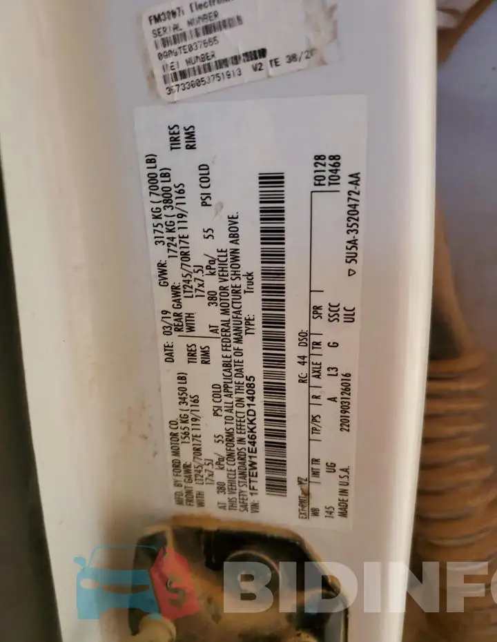 1FTEW1E46KKD14085 Photo# 12