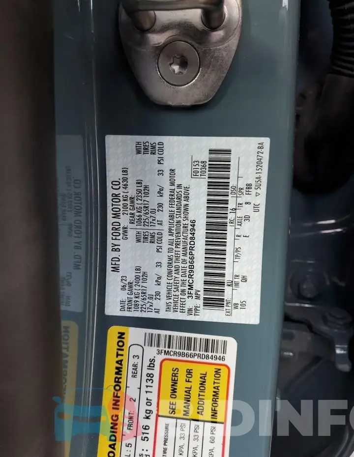 3FMCR9B66PRD84946 Photo# 14