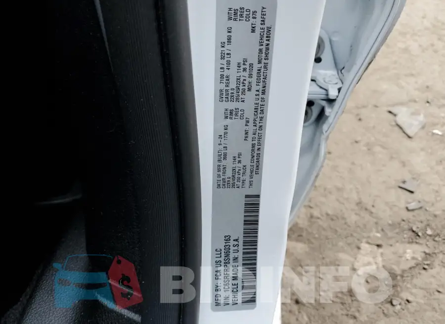 1C6SRFRP8SN603163 Photo# 12
