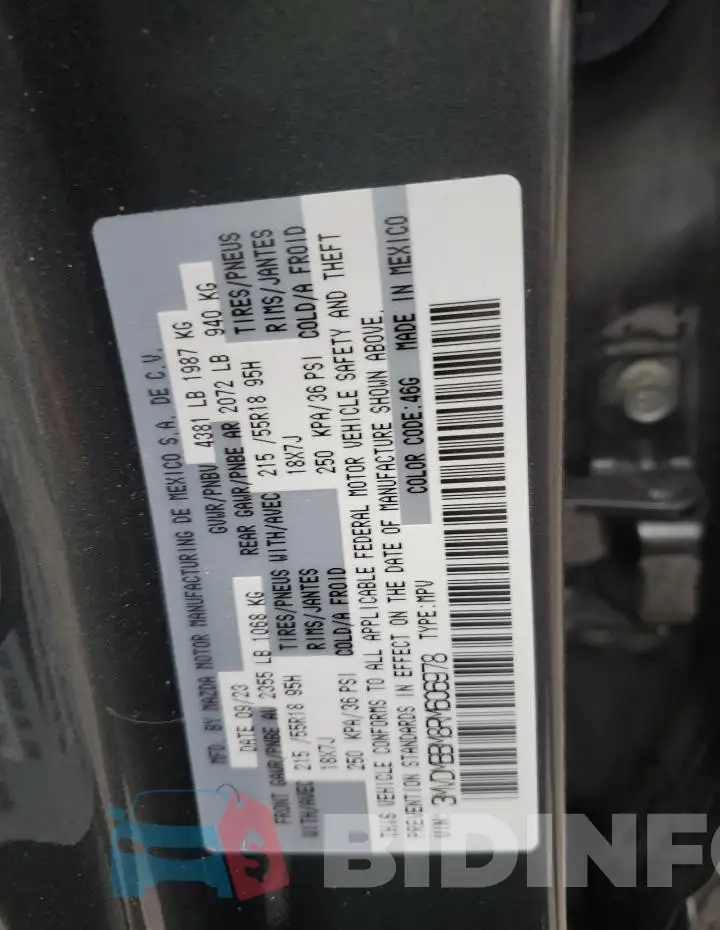 3MVDMBBM8RM606978 Photo# 13