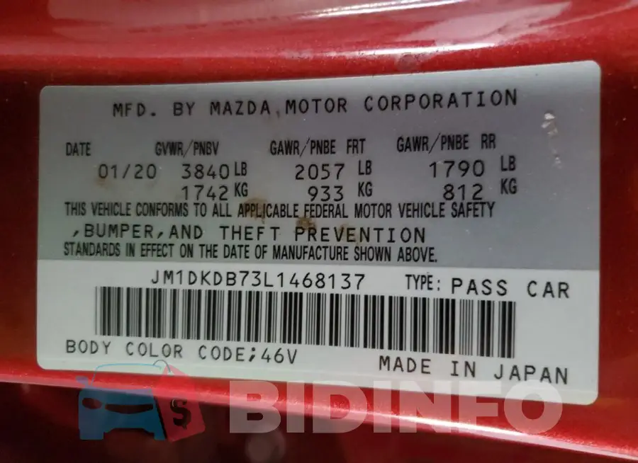 JM1DKDB73L1468137 Photo# 12