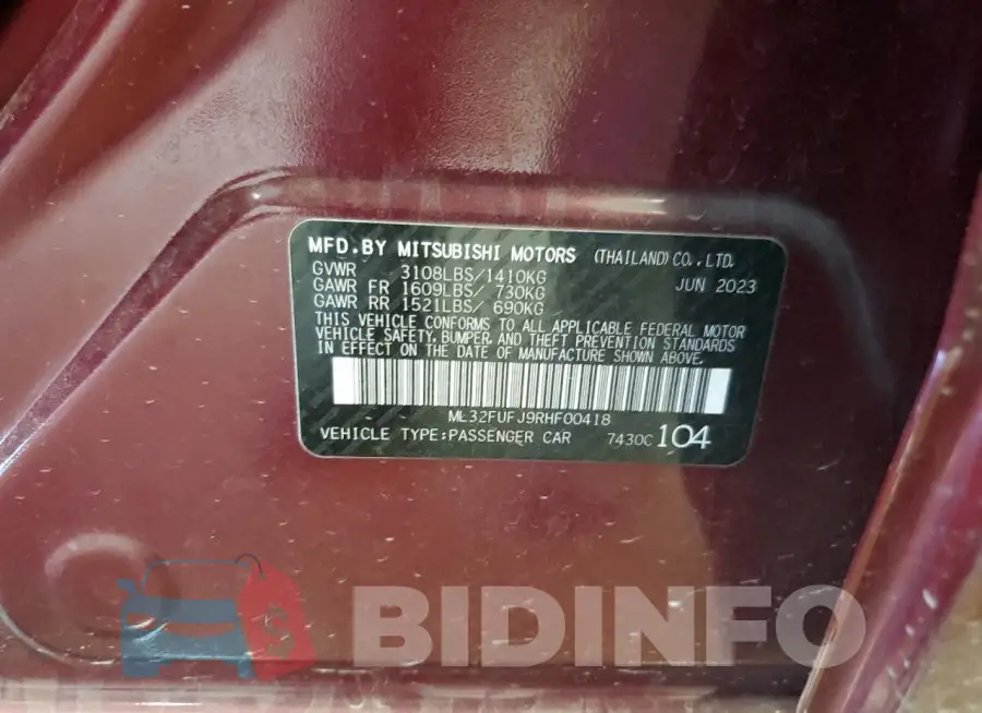 ML32FUFJ9RHF00418 Photo# 12