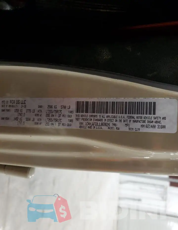 1C4HJWFG9JL869624 Photo# 13