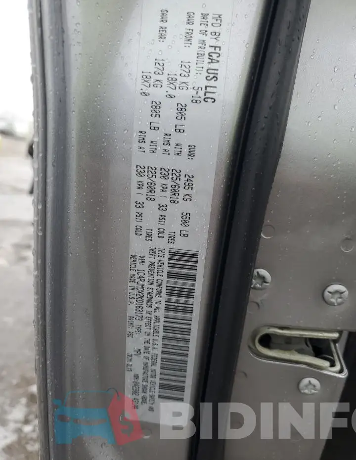 1C4PJMDX2KD163173 Photo# 14