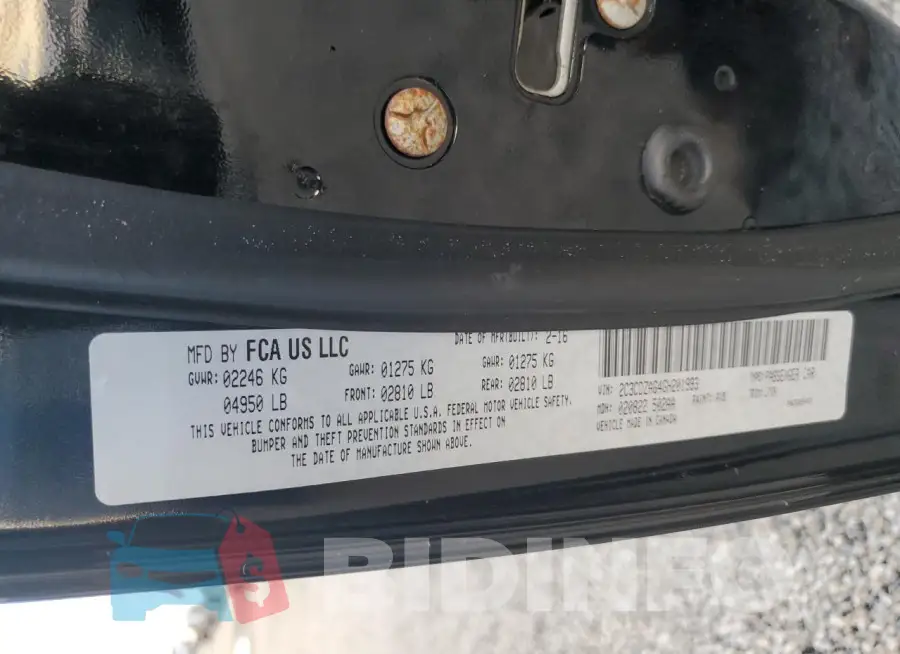 2C3CDZAG4GH201993 Photo# 13