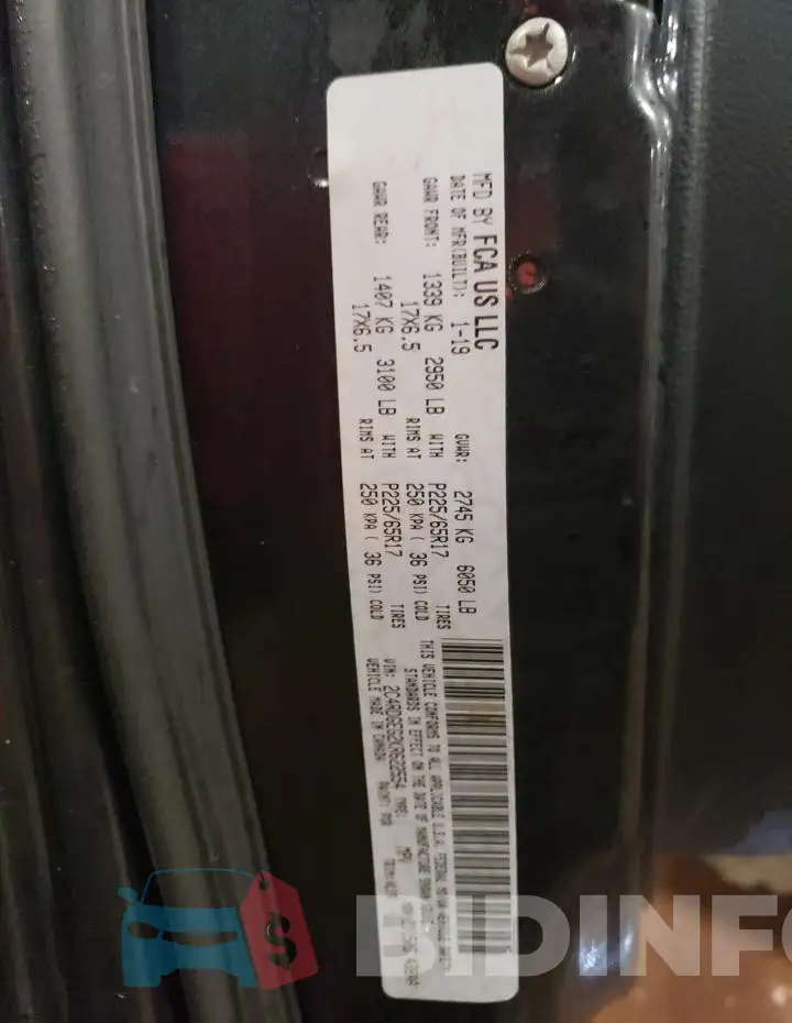 2C4RDGEG2KR622554 Photo# 13