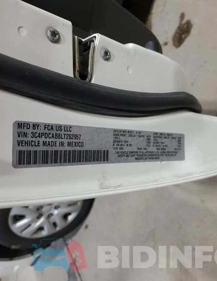 3C4PDCAB8LT262957 Photo# 13