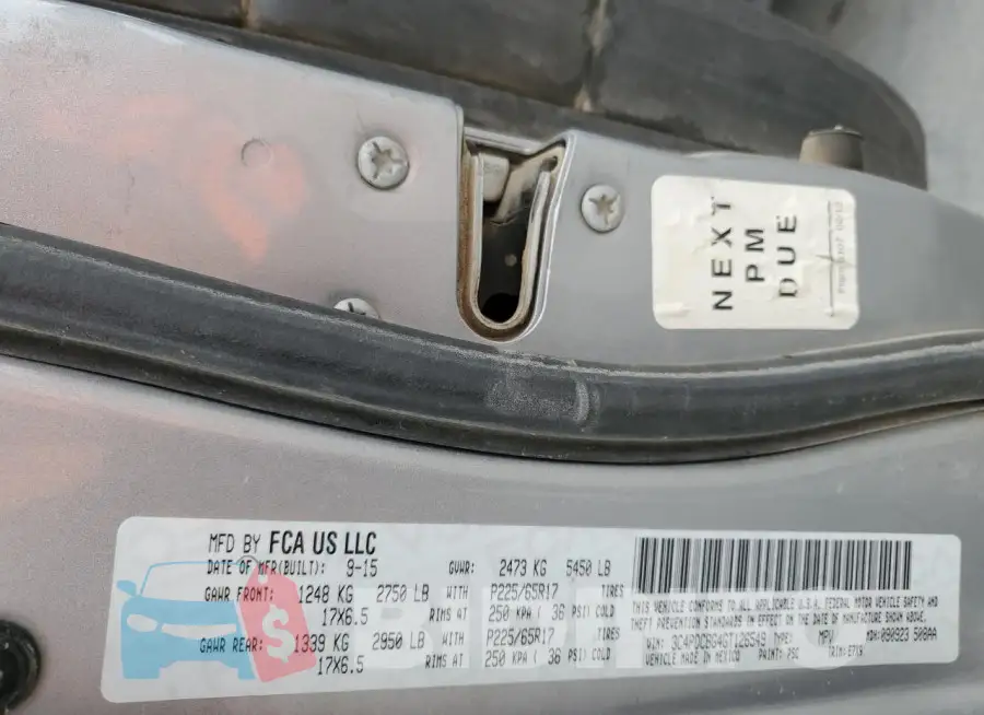 3C4PDCBG4GT126549 Photo# 13