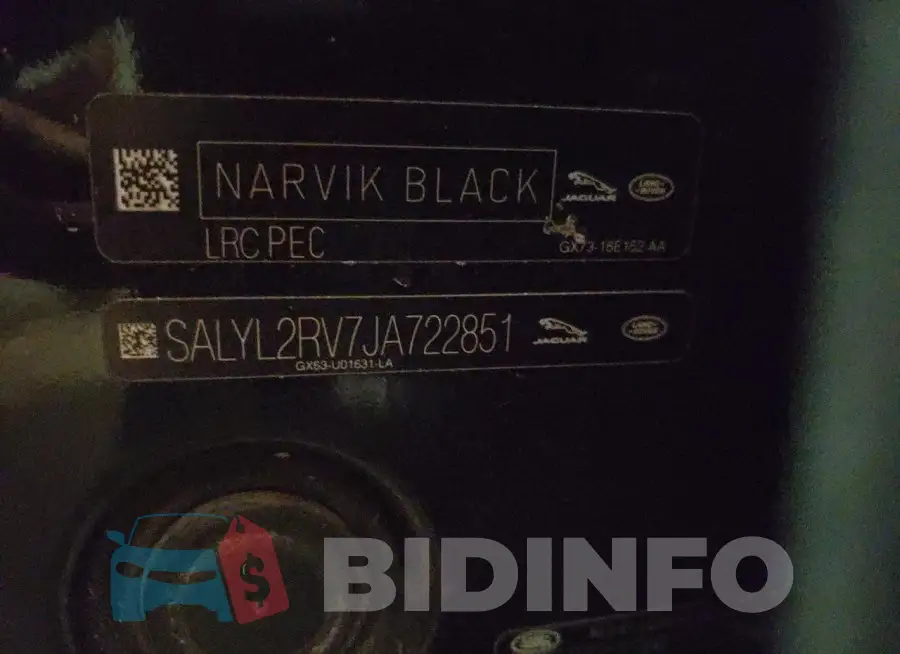 SALYL2RV7JA722851 Photo# 13