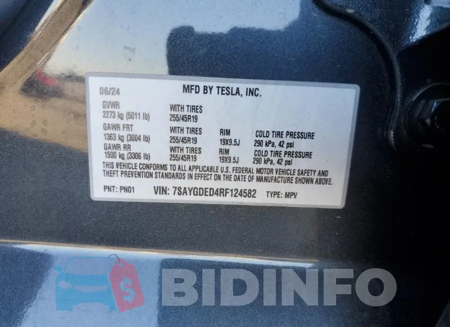 7SAYGDED4RF124582 Photo# 12