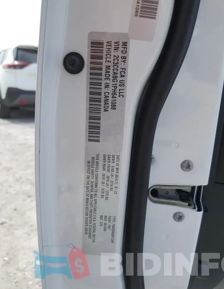 2C3CCABG1PH641088 Photo# 12