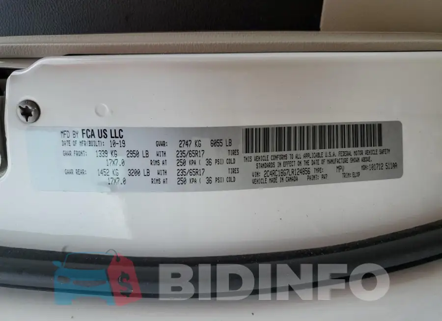 2C4RC1BG7LR124856 Photo# 13