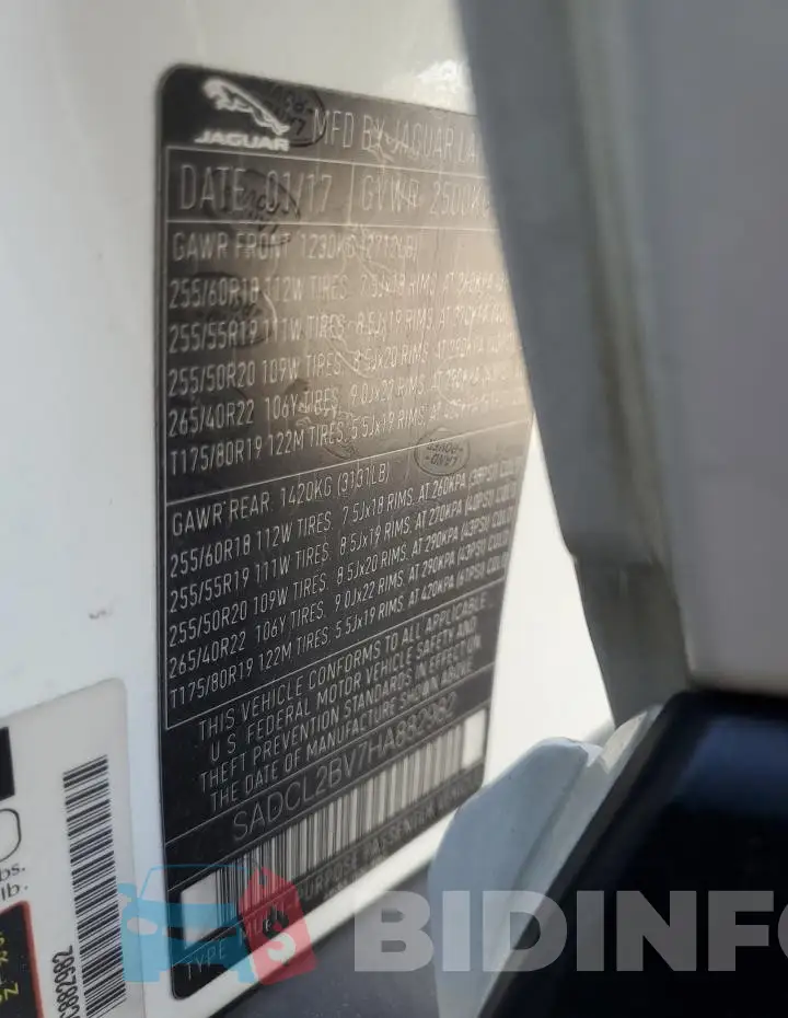 SADCL2BV7HA882982 Photo# 14