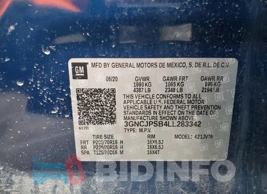 3GNCJPSB4LL283342 Photo# 13