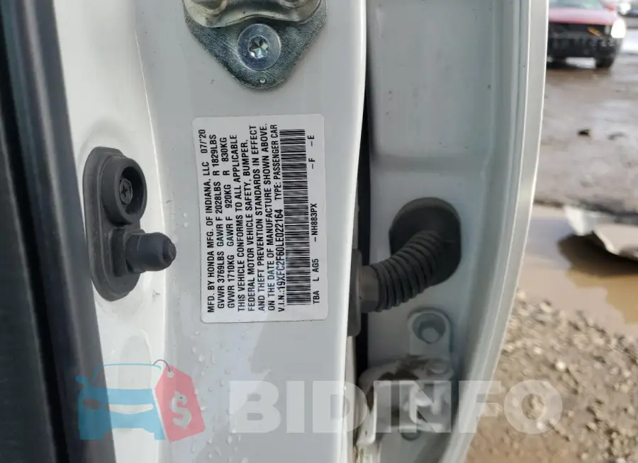 19XFC2F60LE022164 Photo# 12