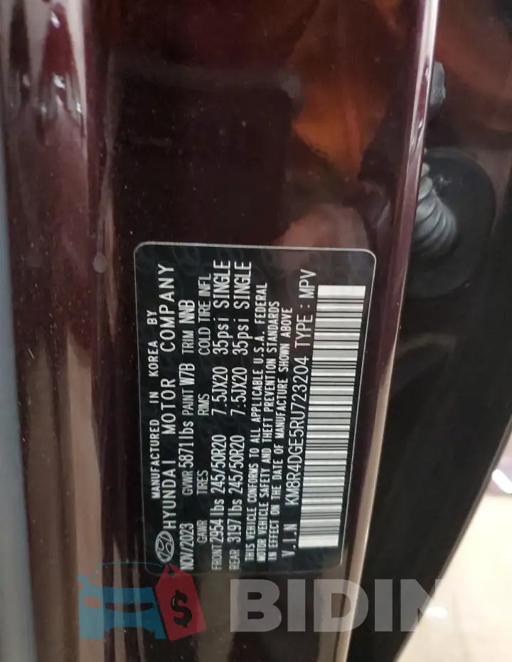 KM8R4DGE5RU723204 Photo# 14
