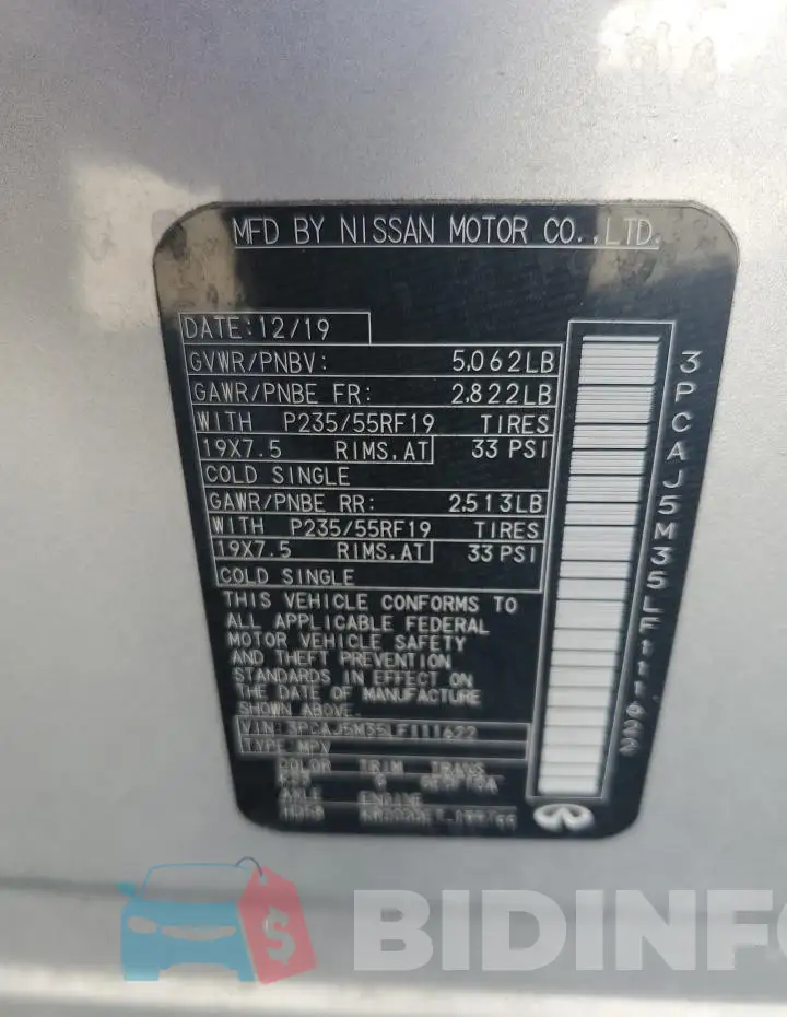 3PCAJ5M35LF111622 Photo# 14