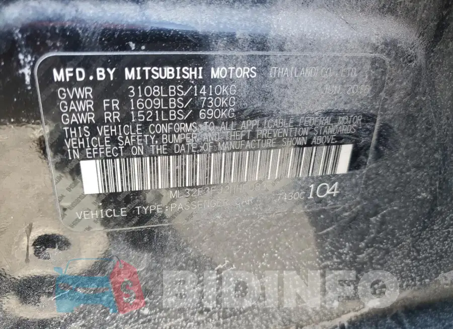 ML32F3FJ2HHF08367 Photo# 12