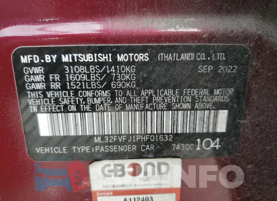 ML32FVFJ1PHF01632 Photo# 13