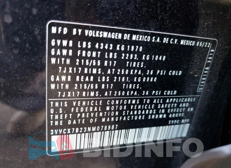 3VVCX7B23NM078987 Photo# 12