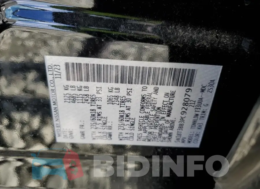 5N1BT3BB3PC928079 Photo# 13