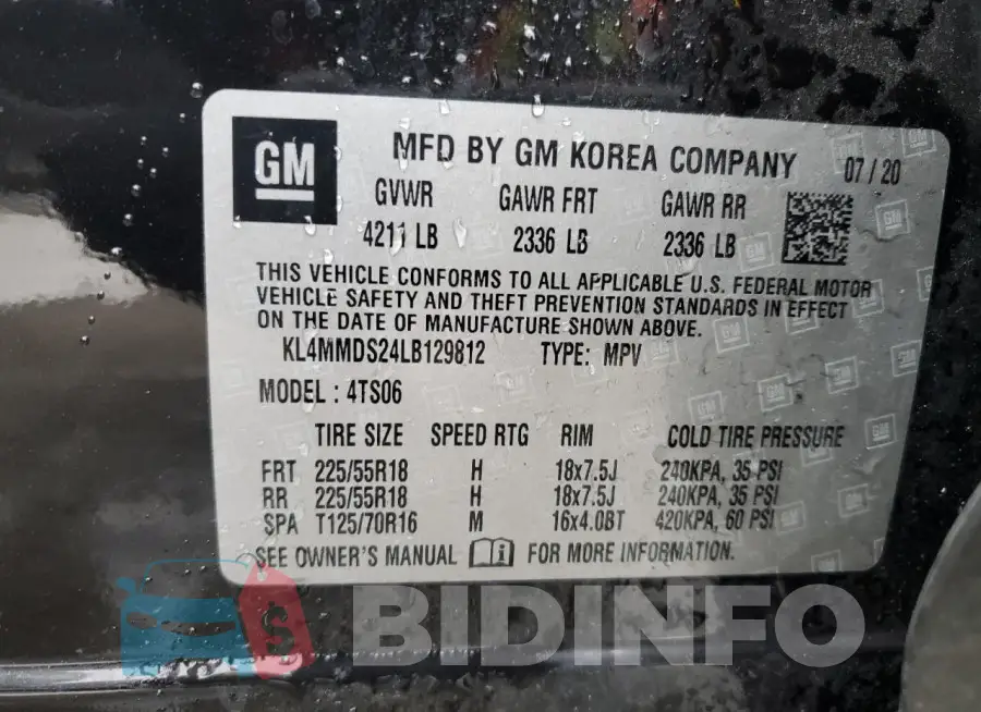 KL4MMDS24LB129812 Photo# 13