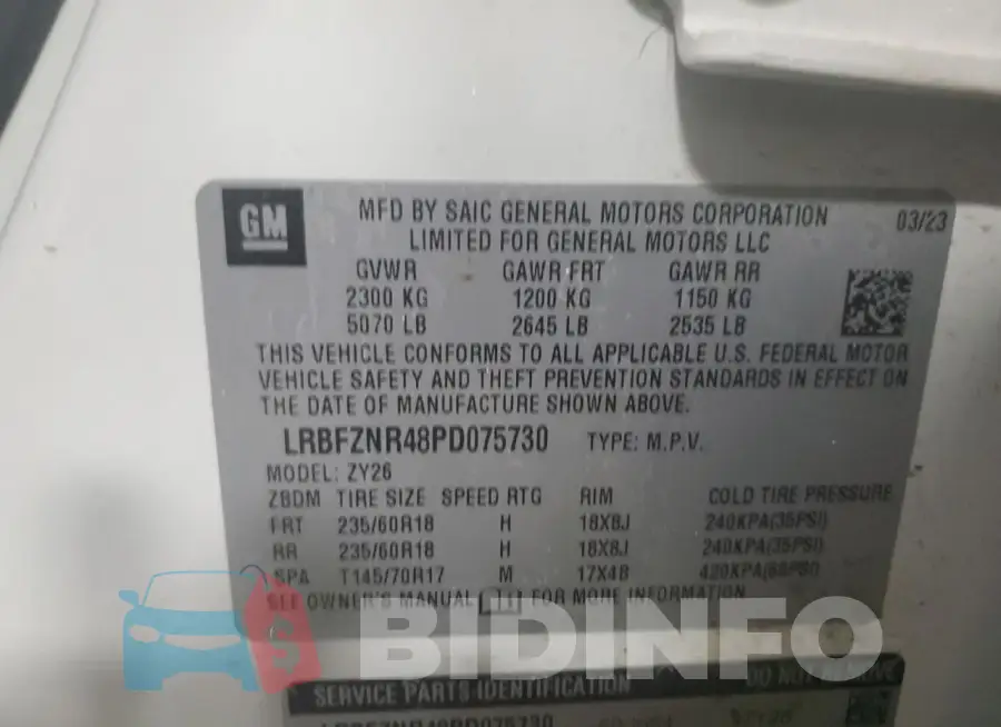 LRBFZNR48PD075730 Photo# 13