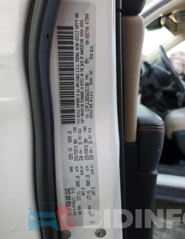 1C4PJLDB2GW161188 Photo# 13