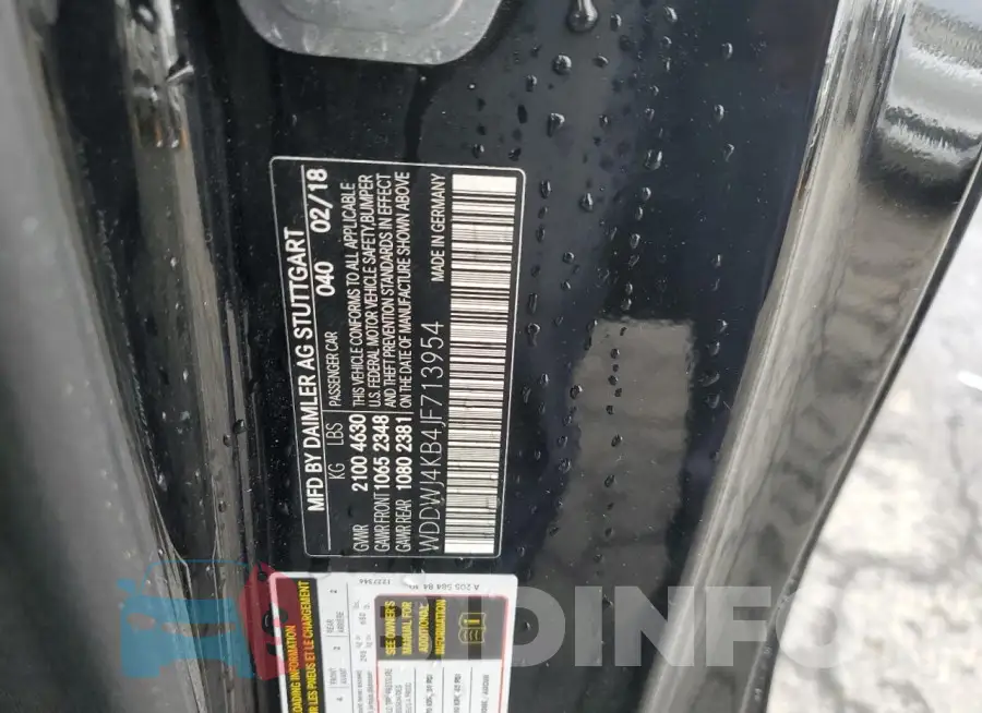 WDDWJ4KB4JF713954 Photo# 12