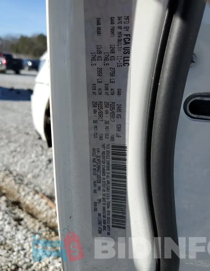 3C4PDCAB4GT169729 Photo# 13