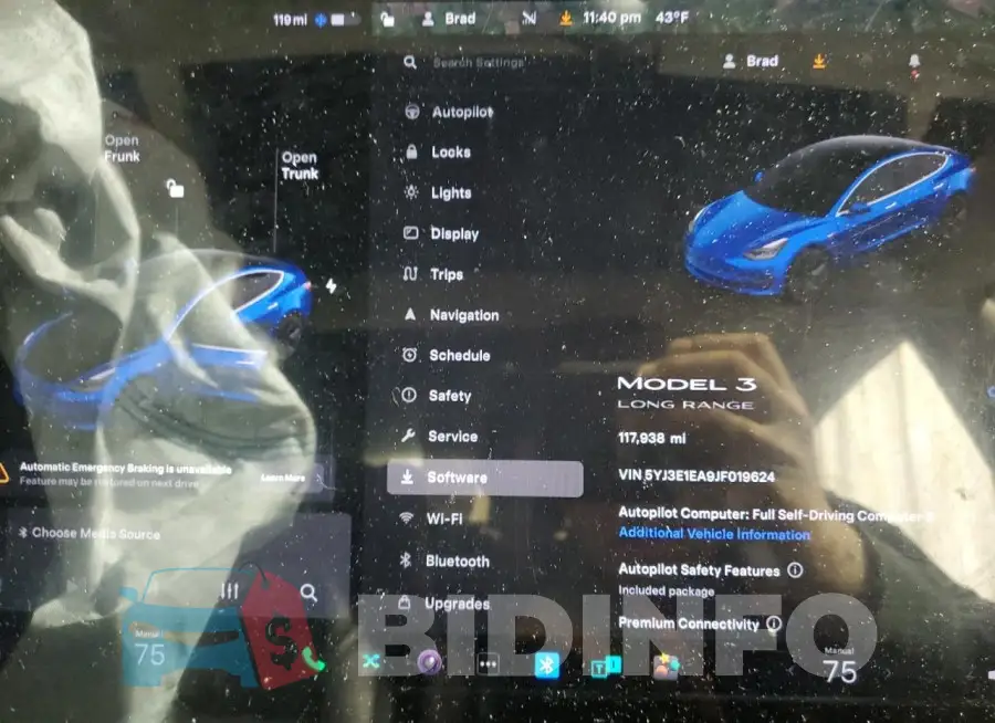 5YJ3E1EA9JF019624 Photo# 9
