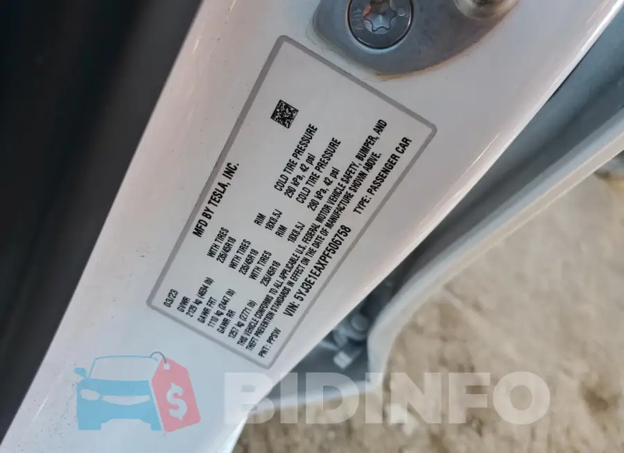 5YJ3E1EAXPF506758 Photo# 12