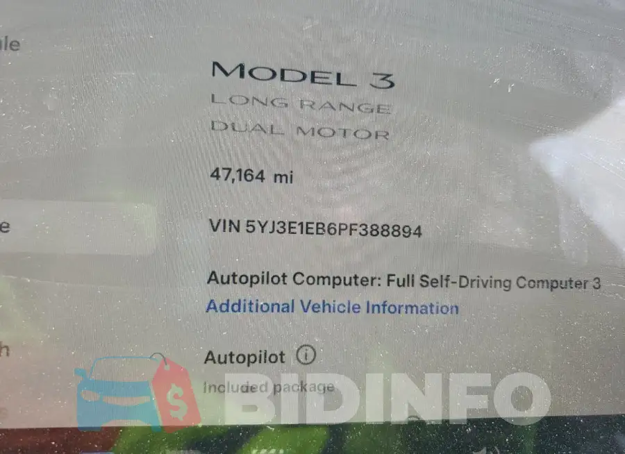 5YJ3E1EB6PF388894 Photo# 9