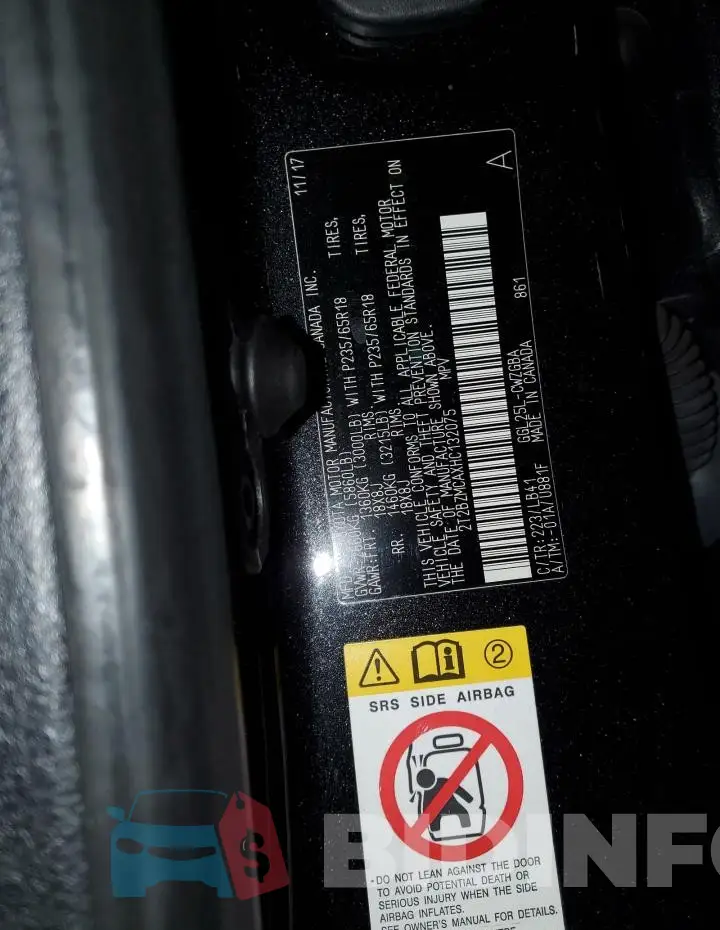 2T2BZMCAXHC132075 Photo# 14