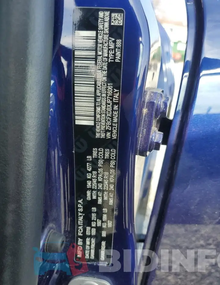 ZFBCFXDBXJP716061 Photo# 12